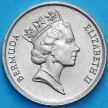 Монета Бермудские острова 10 центов 1990 год. Бермудские лилии.