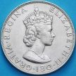 Монета Бермудские острова 1 крона 1964 год. Герб. Серебро