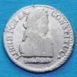 Монета Боливии 1/2 соля 1830 год. Серебро.