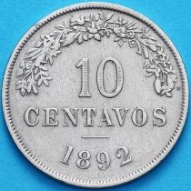 Боливия 10 сентаво 1892 год.
