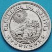 Монета Боливия 10 сентаво 1937 год.