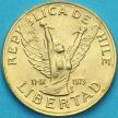Монета Чили 10 песо 1989 год. 