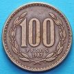 Монета Чили 100 песо 1981-1987 год. 
