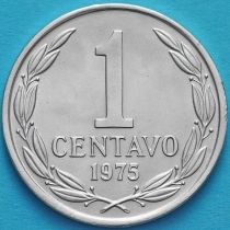 Чили 1 сентаво 1975 год.