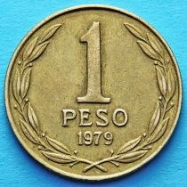 Чили 1 песо 1979 год.