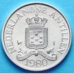 Монета Нидерландских Антил 2,5 цента 1980 год.