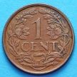 Монета Нидерландские Антильские острова 1 цент 1963 год.