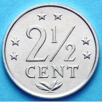 Нидерландские Антилы 2,5 цента 1980 год.
