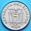Монета Эквадор 1 сукре 1988 год. Антонио Сукре.