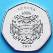 Монета Гайаны 10 долларов 2011 год.