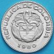 Монета Колумбия 10 сентаво 1960 год.
