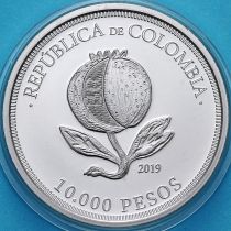 Колумбия 10000 песо 2019 год. 200 лет независимости Колумбии