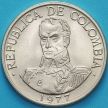 Монета Колумбия 1 песо 1977 год.