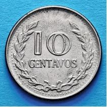 Колумбия 10 сентаво 1969-1971 год.