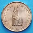 Монета Колумбии 5 песо 1988 год. Поликарпа Салавариета Риос. Маленькая дата