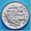 Колумбия монета 10 сентаво 1966 год. Большая дата.