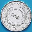 Монета Коста Рика 1 колон 1923 год. Перечекан. Серебро