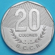 Монета Коста Рики 20 колонов 1983 год.