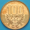 Монета Коста Рика 100 колонов 1995 год.