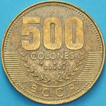 Коста Рика 500 колонов 2003 год.
