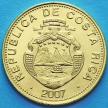 Монета Коста Рики 100 колонов 2007 год.