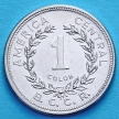 Монета Коста Рики 1 колон 1982-1991 год