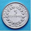 Монета Коста Рика 5 сентимо 1953 год