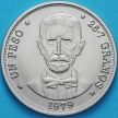 Монета Доминиканская Республика 1 песо 1979 год. Хуан Пабло Дуарте.