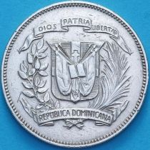 Доминиканская Республика 25 сентаво 1974 год
