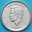 Монета Доминиканская Республика 10 сентаво 1987 год. UNC.