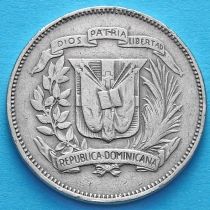 Доминиканская Республика 25 сентаво 1967 год.