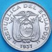 Монета Эквадор 10 сентаво 1937 год. UNC