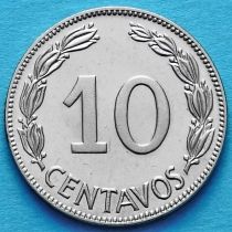 Эквадор 10 сентаво 1964 год. UNC.