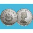 Монета Фолклендские острова 50 пенсов 1983 год. Британское правление