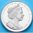 Монета Фолклендских островов 1 крона 2007 год.  25 лет независимости