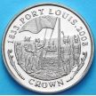 Монета Фолклендских островов 1 крона 2008 г. Порт Луис