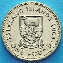 Фолклендские острова 1 фунт 2004 год.