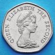 Монета Фолклендских островов 20 пенсов 1987 год.