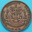 Монета Гаити 1 сантим 1895 год.