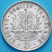 Монета Гаити 5 сантим 1904 год.