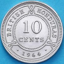 Гондурас Британский 10 сентаво 1964 год