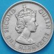 Монета Британский Гондурас 25 центов 1964 год.
