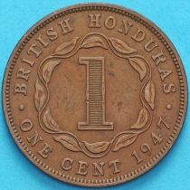 Гондурас Британский 1 цент 1947 год.