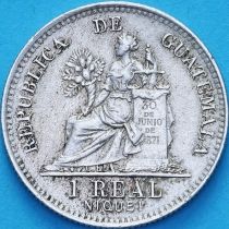 Гватемала 1 реал 1900 год.