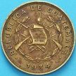 Монета Гватемала 1 сентаво 1934 год.
