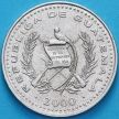 Монета Гватемалы 25 сентаво 2000 год. Индианка