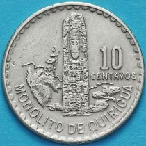 Гватемала 10 сентаво 1973 год.