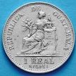 Монета Гватемалы 1 реал 1910 год.