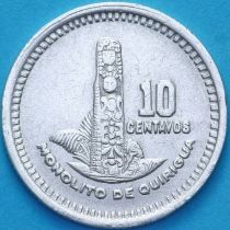 Гватемала 10 сентаво 1951 год.