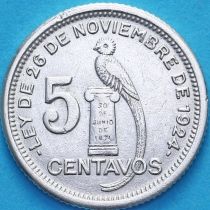 Гватемала 5 сентаво 1943 год